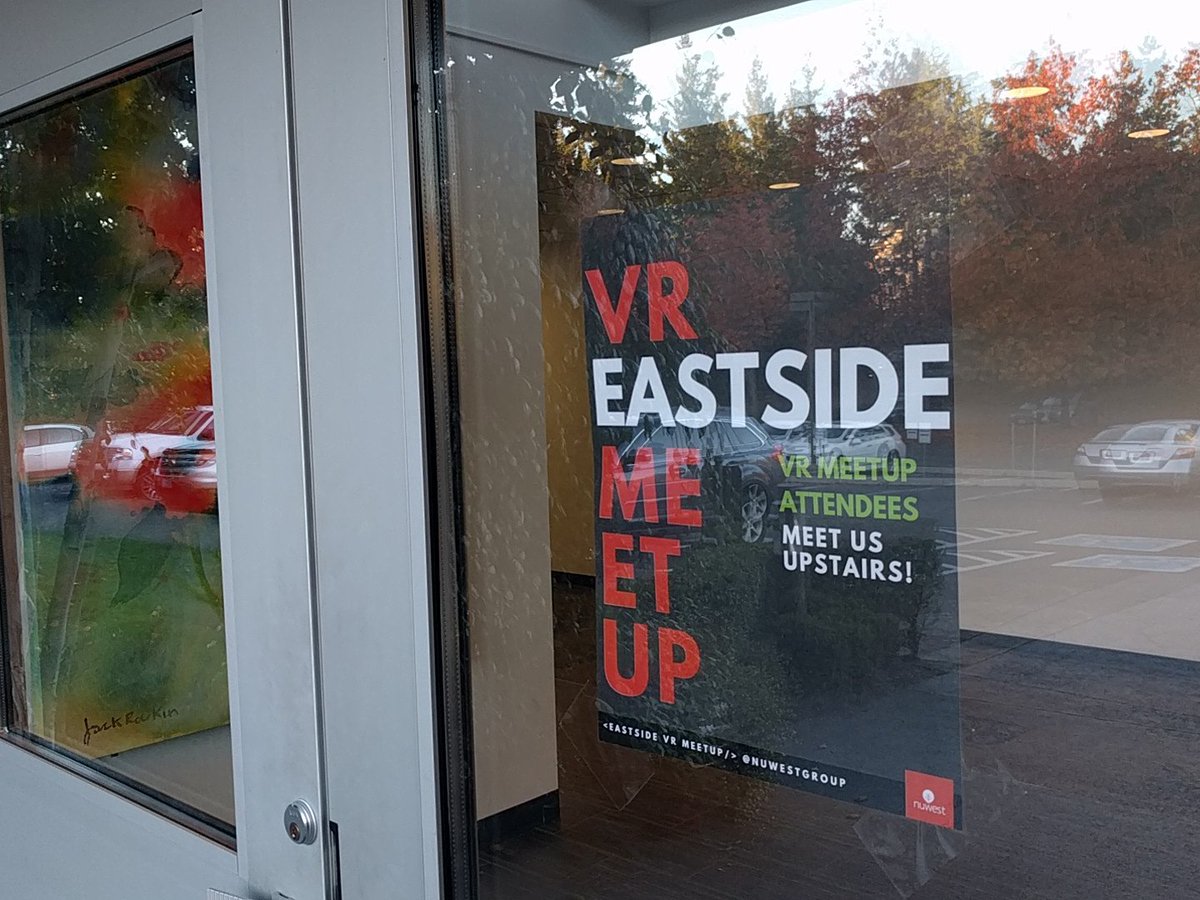 We are so excited about this beautiful venue, thanks for hosting us <a href="/NuWestGroup/">NuWest Group</a>! #VR with a #view!