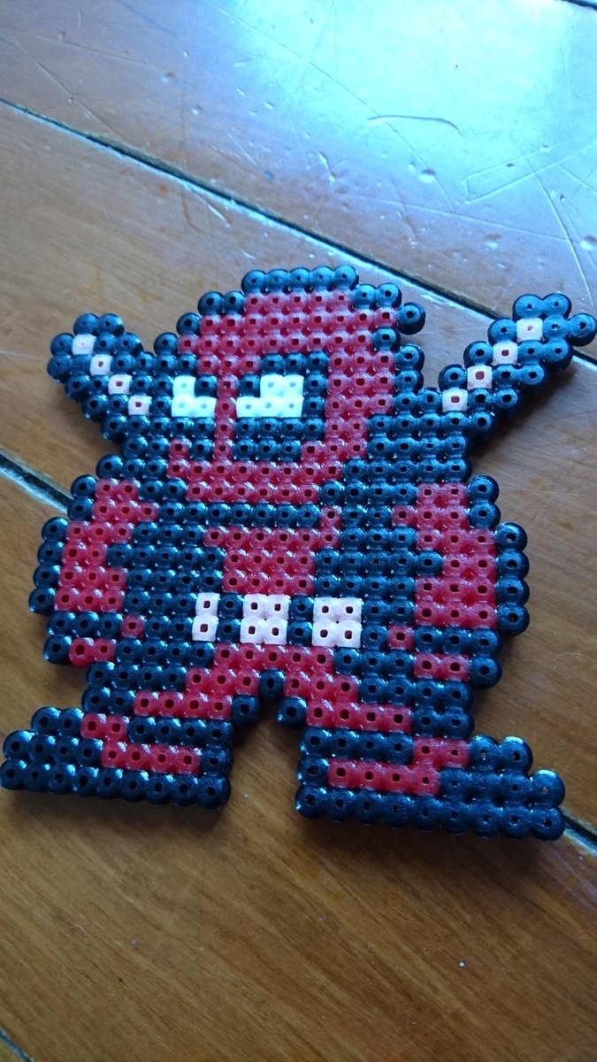 improvsamurai's tweet image. So... My 3 year old son had a grandma day and came home with this! She made it for him. Definitely a cool grandma, right?