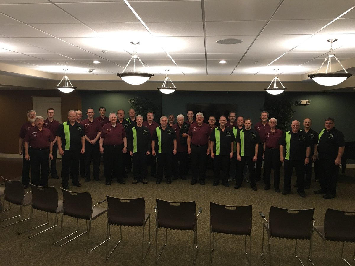 Community sing out with the combined efforts of MTS and the Midstatesmen. <a href="/barbershopnews/">Barbershop Harmony Society</a>