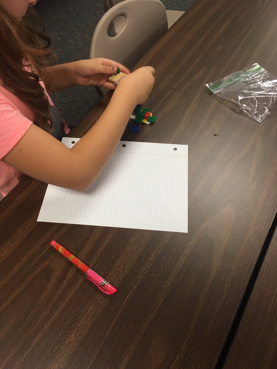 cstorms_we's tweet photo. After school writing club working on technical writing using Legos. @TheWritePath_WE @WEinKaty https://t.co/OoGQ8jaOf5