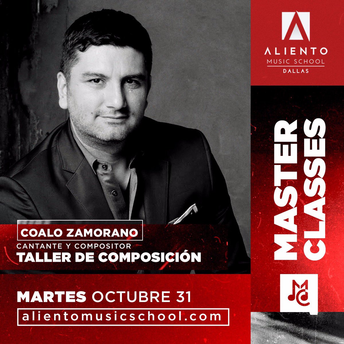 AlientoMusicS's tweet photo. Masterclass @Coalozr #ams17 #dallas https://t.co/o3icHN2aK4