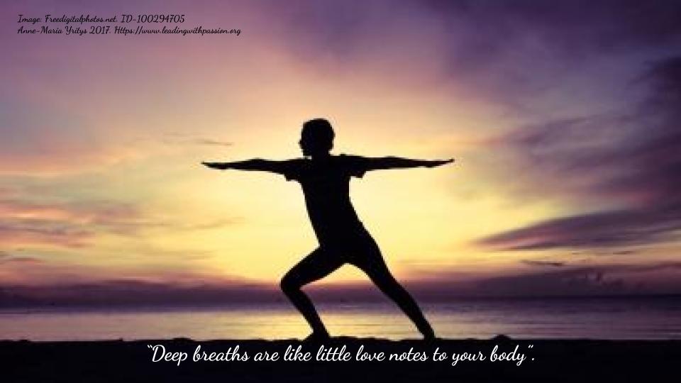 annemariayritys's tweet photo. "Deep breaths are like little love notes to your body". https://t.co/GeVJHWblsI #leadership #inspiration 
#passion
#purpose https://t.co/ehtUcOLhPx