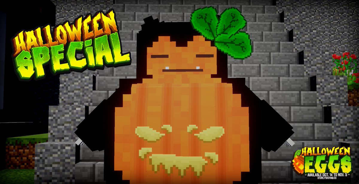 PokeFindMC's tweet photo. A wild Pumpkin blocks your way 🛑😂 Only 11 Days left to get this fat pumpkin 🎃 + many more Halloween Pokémon ⌛️

https://t.co/LZwsCfI3az https://t.co/SA0sEXkzyR