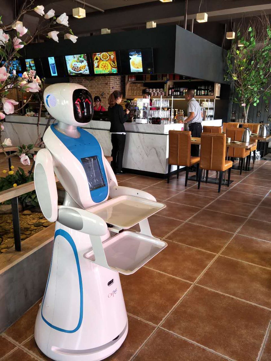 Restaurant business solution robot with auto navigation.
sales001@csjbot.com