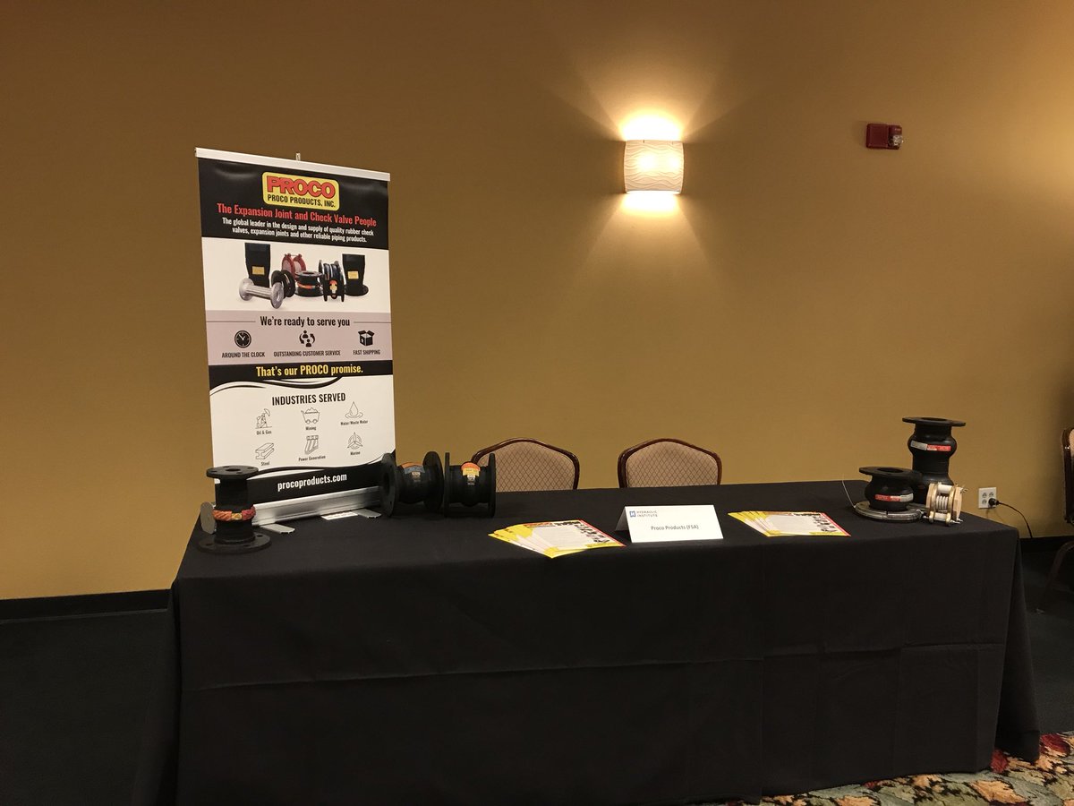 ProcoProducts's tweet photo. The #HIFALL100 #FSAFall17 Tabletop Reception was a success! Thanks to all who stopped by to chat with us! https://t.co/2hwUJrSNQC