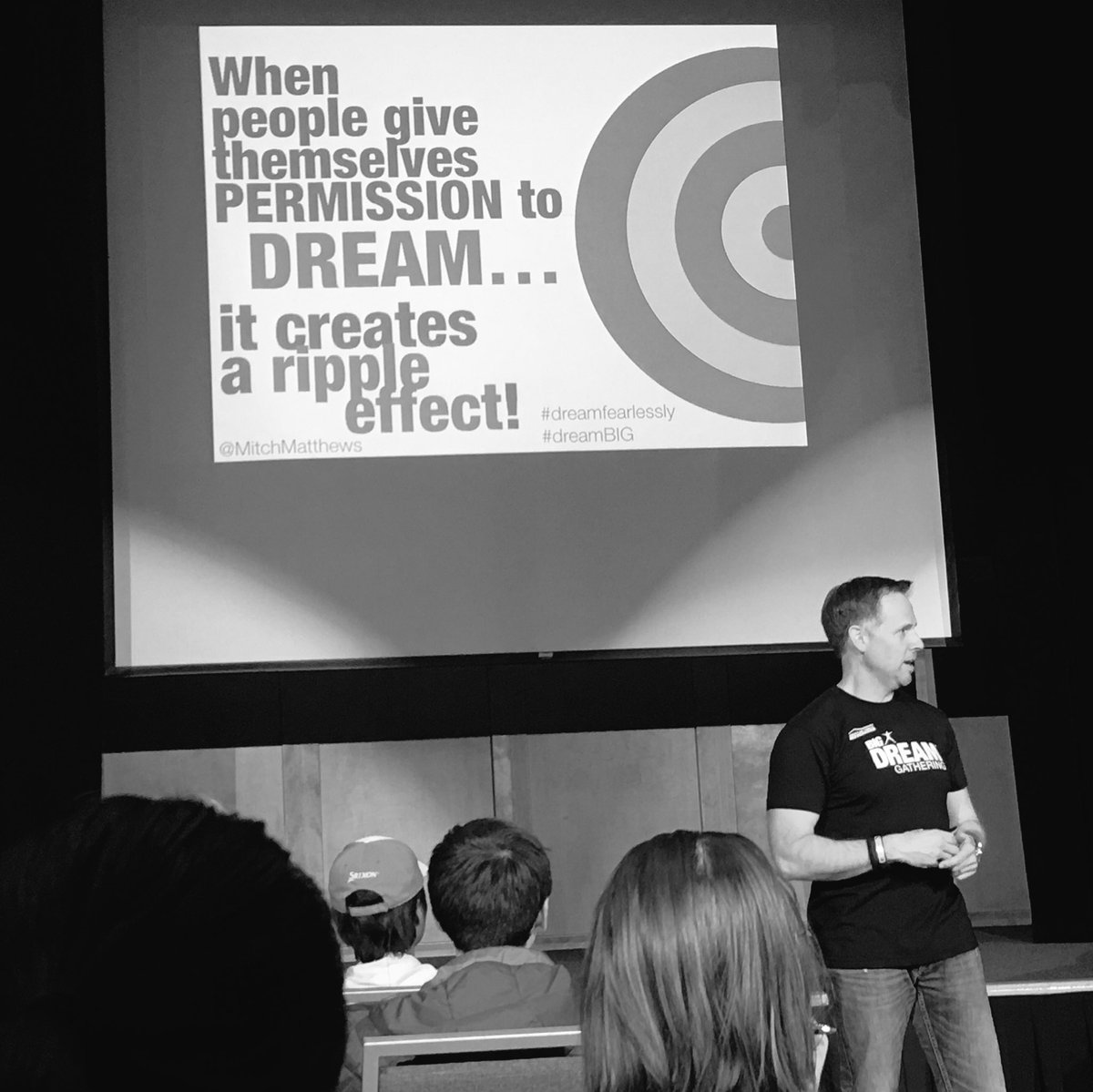 Thank you <a href="/mitchmatthews/">mitchmatthews</a> for encouraging us to give ourselves permission to dream #bigdreamgathering #utahcpdc