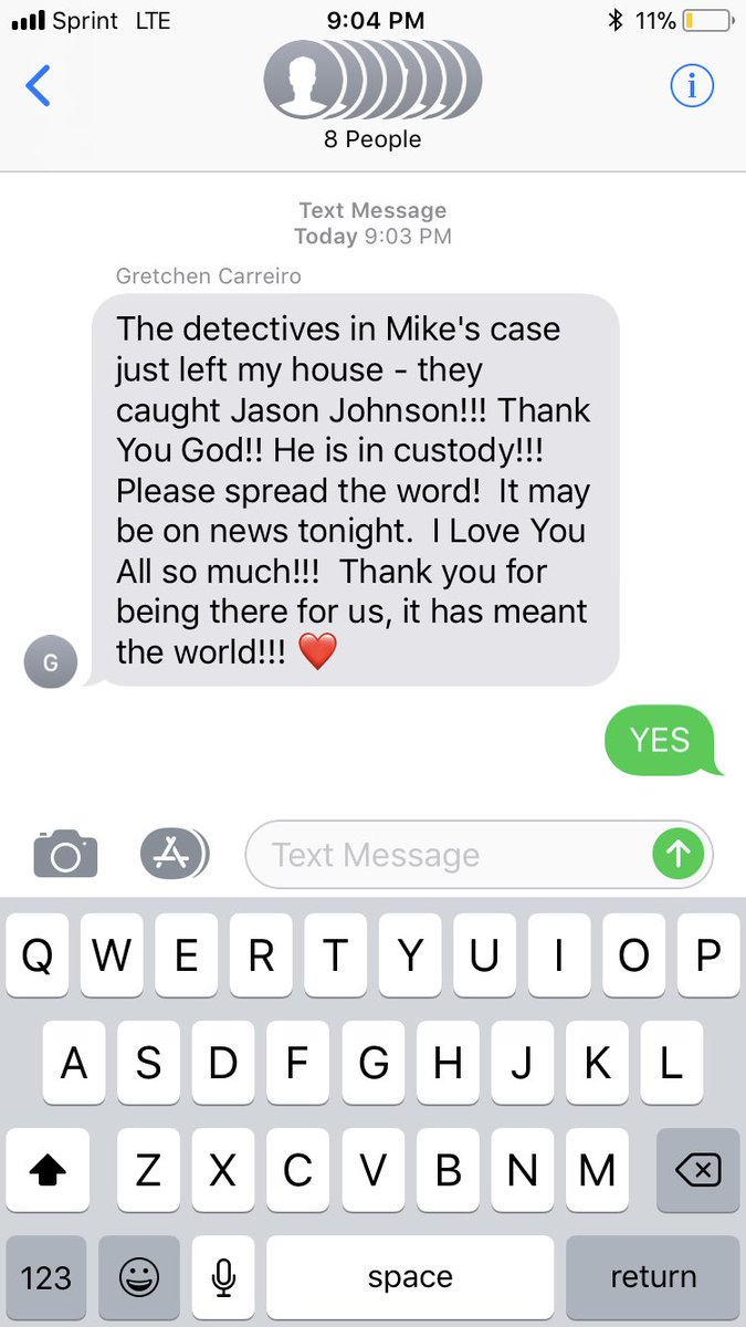 r_hughes93's tweet photo. My best friend was murdered 7 months ago and I couldn’t be more pleased that his murderer has FINALLY BEEN CAUGHT #JusticeForMikeGray !!!! https://t.co/P48TmMKxNM
