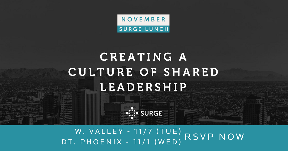 SurgeNetwork's tweet photo. Creating a Culture of Shared Leadership RSVP now DT→ https://t.co/AXlZkAyrTf WV→ https://t.co/Fk5UJh0Tua #SurgeNetwork https://t.co/BbcvU7fUa7