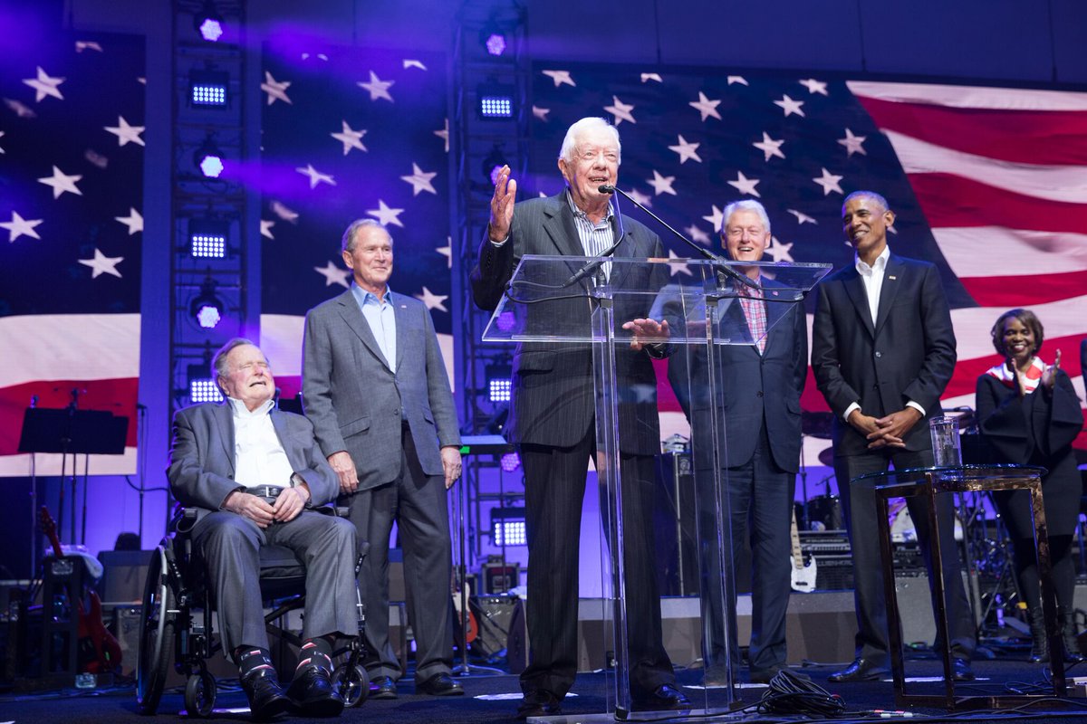 AmericaAppeal's tweet photo. Pres Carter #DeepFromTheHeart: "America is known for our volunteer work ... Last year, 67 million Americans volunteered to help others." https://t.co/wNipHVX6g2