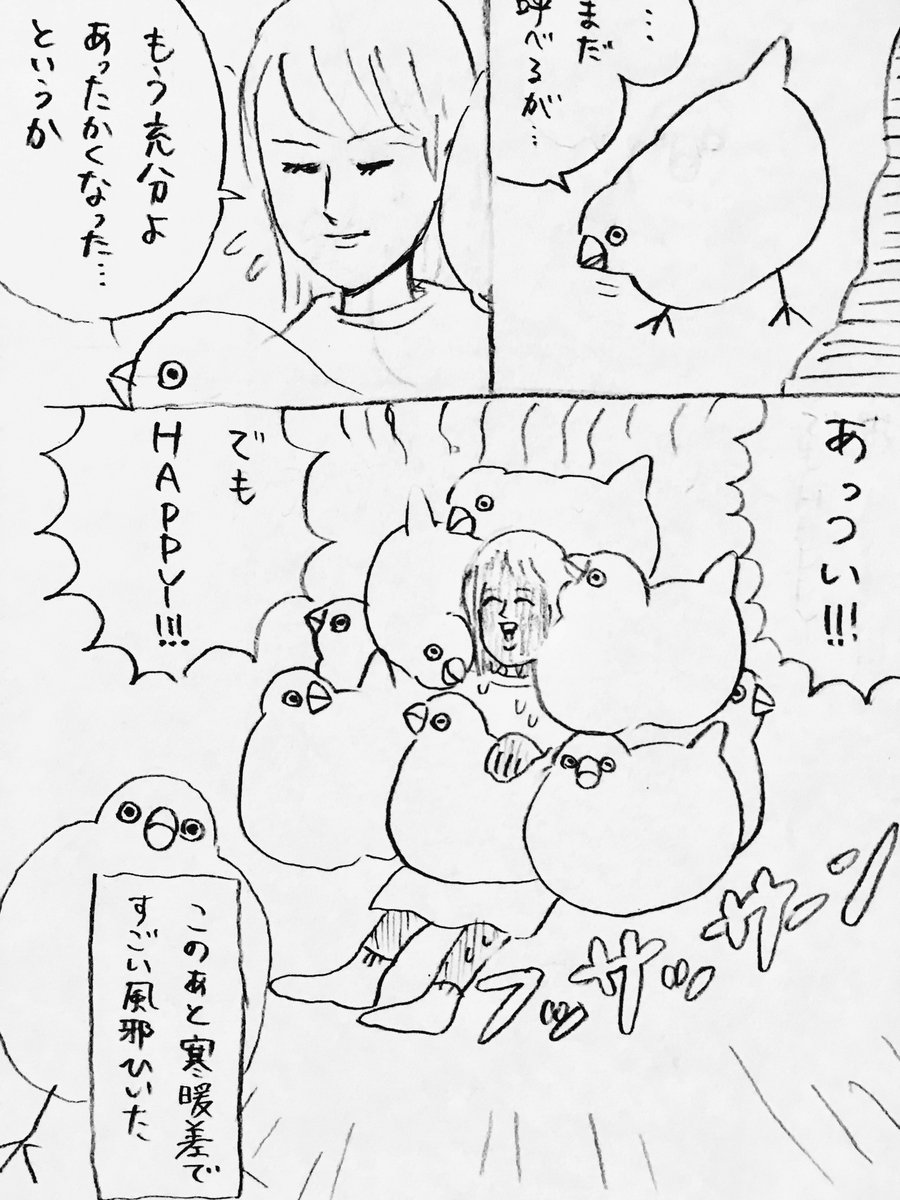 晩秋のチュン漫画 