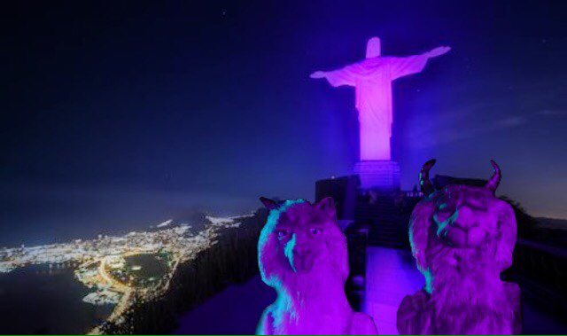 FOBManiaBR's tweet photo. Our furry friends are already on tour, now we need @falloutboy to release the M A N I A wave across Brazil ๐ง๐ท๐#BringMANIAToBrazil https://t.co/112TPEb2QM