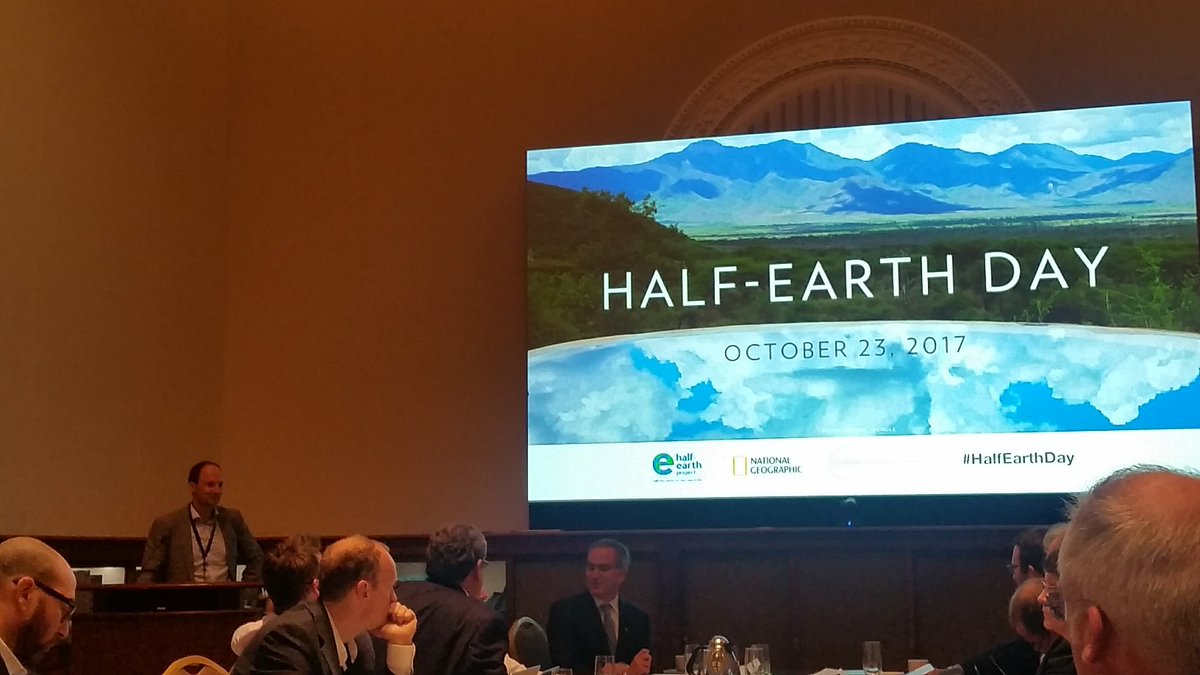 jetzlab's tweet image. As scientific lead of #halfearth, Walter introduces the importance of bringing biodiversity science into the conversation. #HalfEarthDay