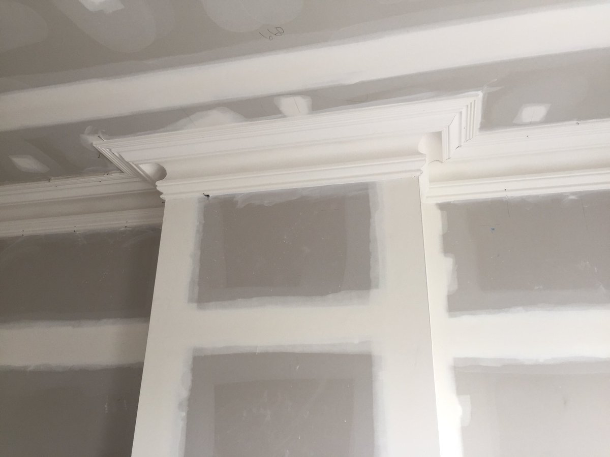 Clean Plaster On Twitter Victorian Gutter Cornice Going Up