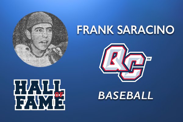 QCKnights's tweet photo. HALL OF FAME SPOTLIGHT:
Frank Saracino, Baseball #QCBSB #KnightPride 

📰 → https://t.co/MJIYnWUEuU https://t.co/cTnVXujlns