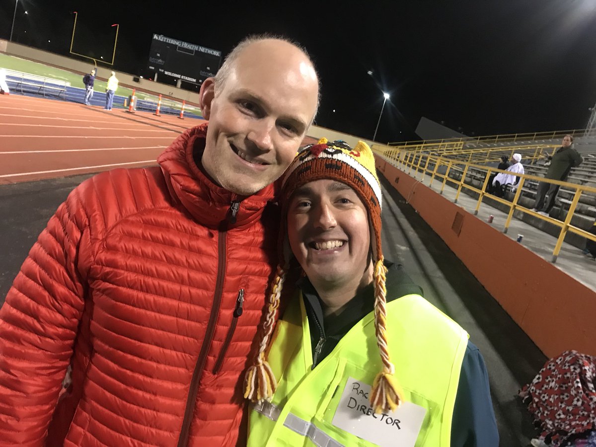 GEnrightWHIO's tweet photo. At the #OhioRiverRoadRunnersClub annual #GhostNGoblins 5K at #WelcomeStadium in #Dayton @whiotv #ORRRC ๐๐๐๐ฝโโ๏ธ https://t.co/mZwQnizZ9H