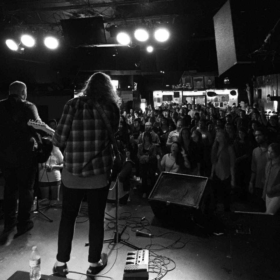 This was our first sold out show. We've played 5 since then! Sweet :)