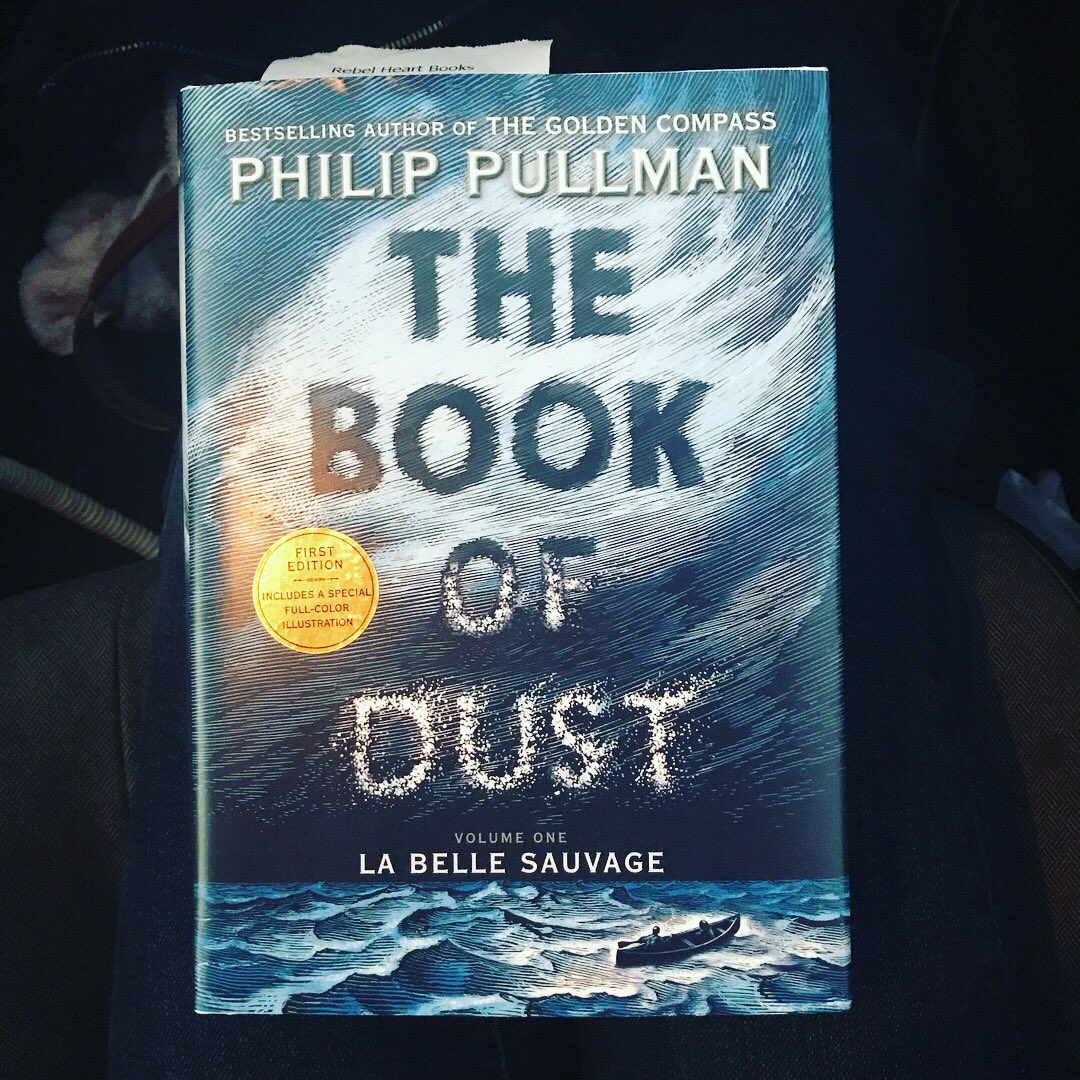 thembellfolk's tweet photo. Years of waiting for the moment! So excited to read #TheBookofDust -the latest #hisdarkmaterials installment by @PhilipPullman #firsted #nbd https://t.co/FwzRjfsVGK