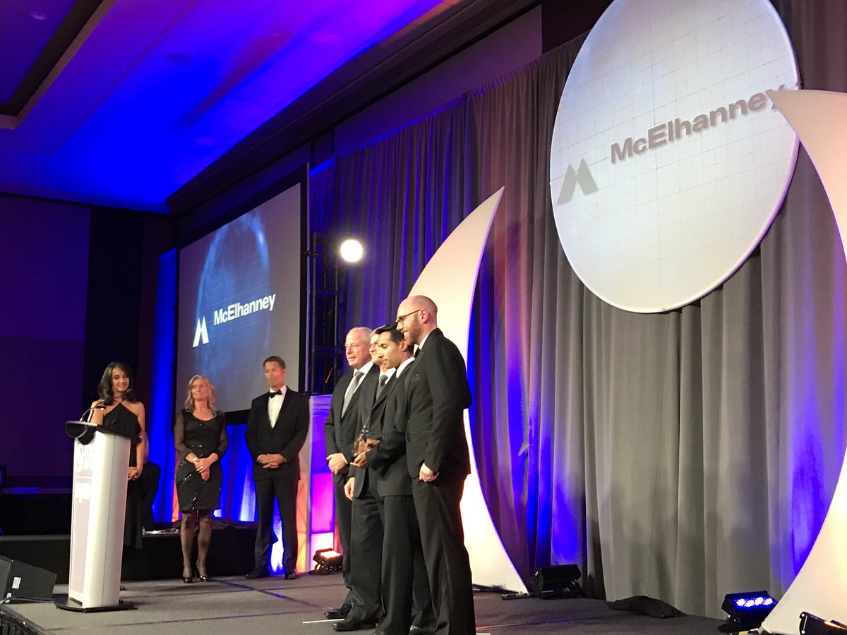 tiempocubano's tweet photo. BOOM!!! 3 awards at the #CCEawards for @McElhanney!!! So proud of these guys!!! https://t.co/HvjS4hd3Be