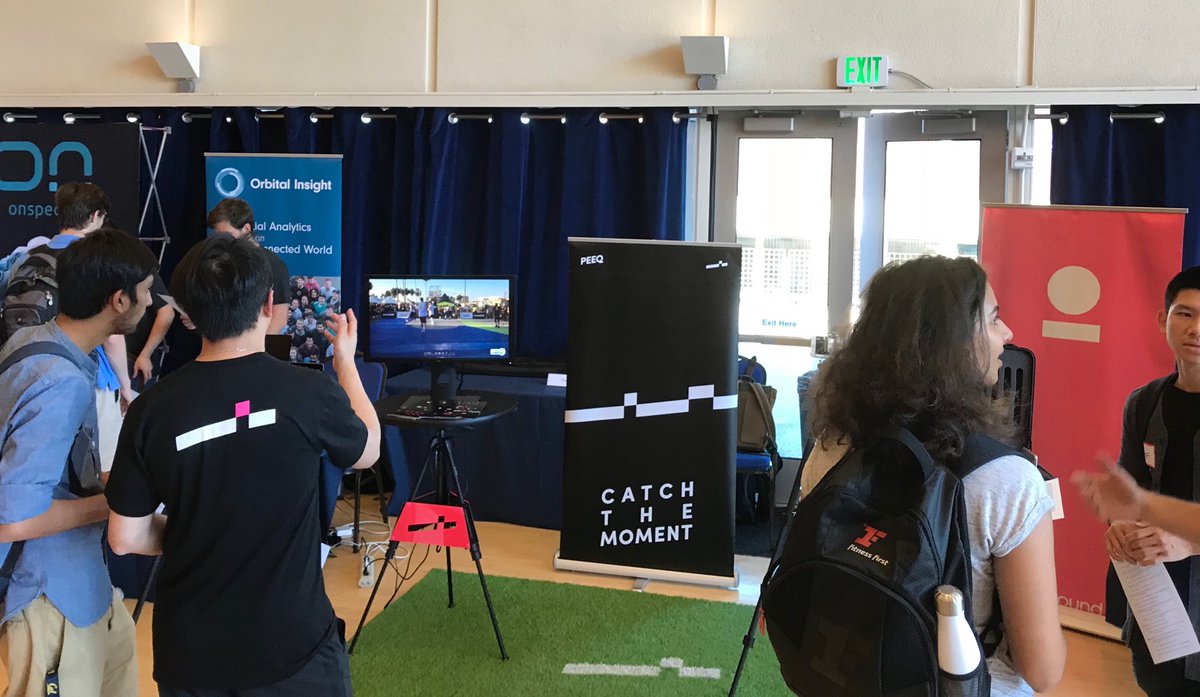 PeeqData's tweet photo. Future is bright, some great conversations at the #Cal career fair! https://t.co/eNLLEvsjlz