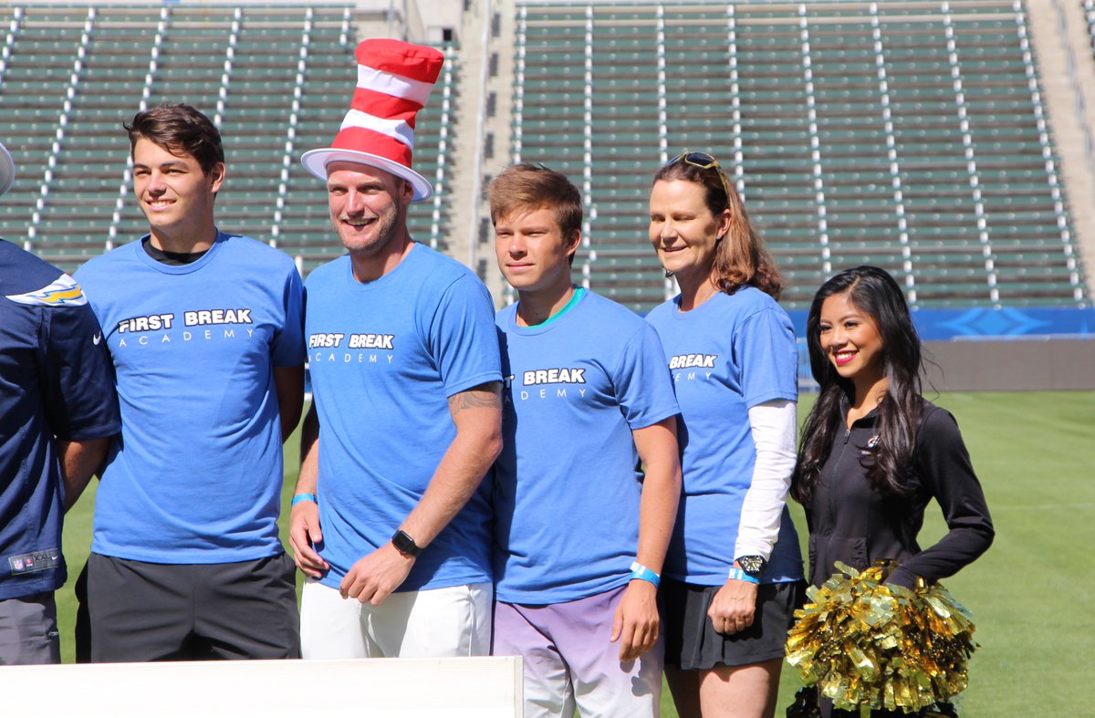 First1Break's tweet photo. Thanks #SamGroth for being a part of our story 💙👏 @SamGrothTennis #CatintheHat #SAMIAM @TennisChannel @AustralianOpen #greatguy @usta https://t.co/OYDtGQJHfo
