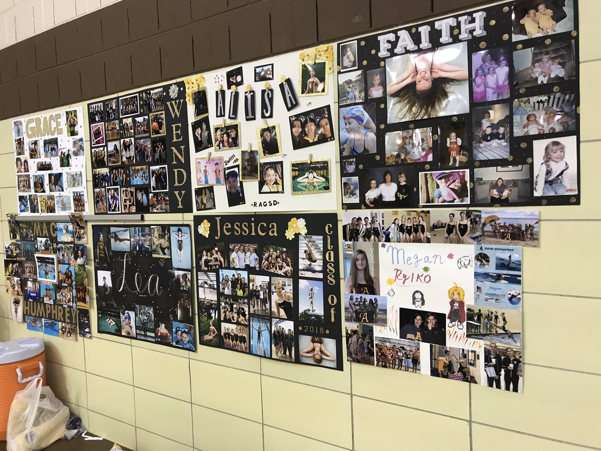 AHSHighlanders's tweet photo. Happy Senior night to our amazing senior Swim and Dive lady Highlanders! We will miss you! #AHSHighlanders https://t.co/wythbYmHqY