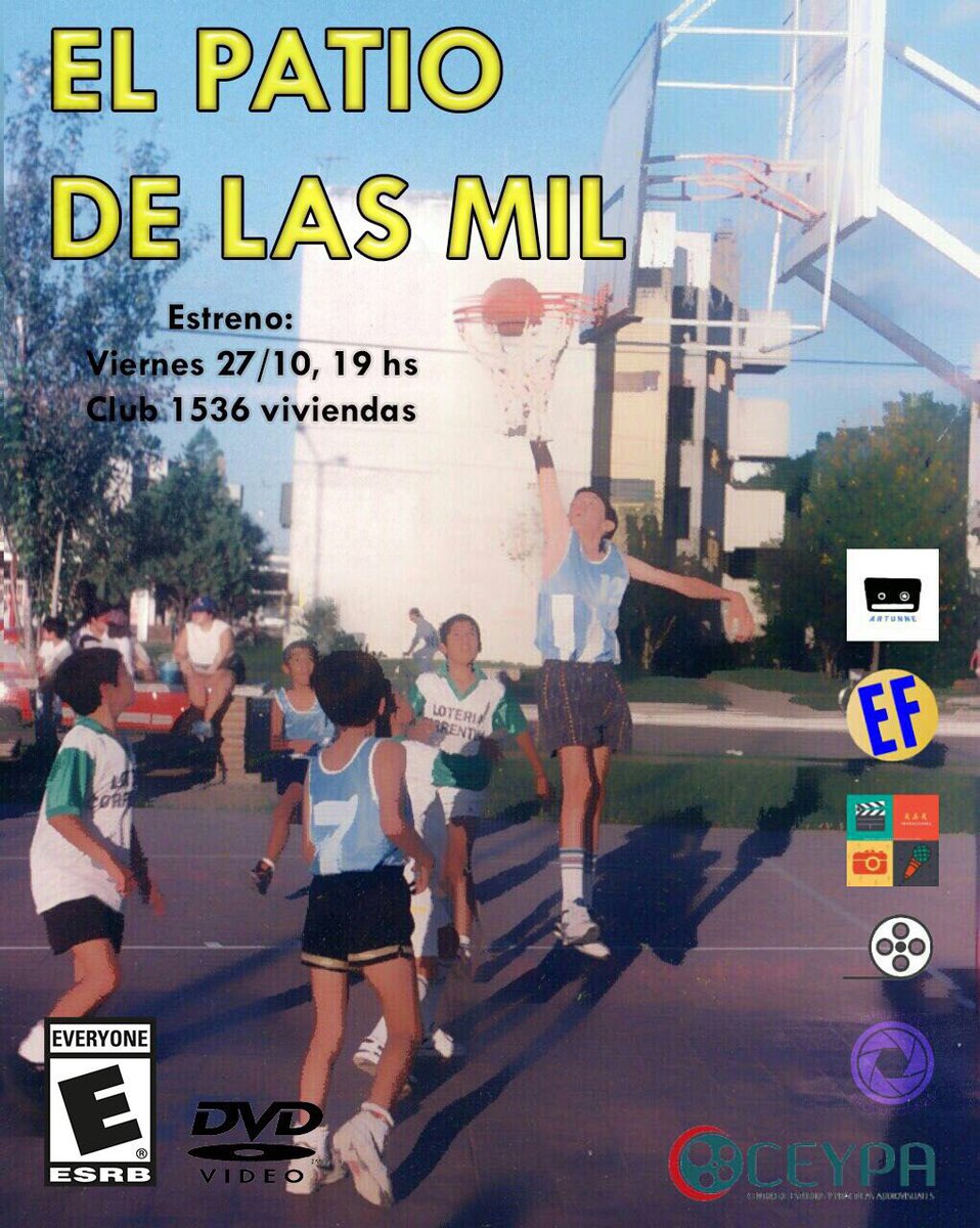 WatergateAS's tweet photo. ¡INCREÍBLE PERO REAL!
¡Llegó la hora!
Estreno del documental #ElPatioDeLasMil
*Este VIERNES - Club 1536 Viviendas - 19 hs https://t.co/43uQOTgKpt