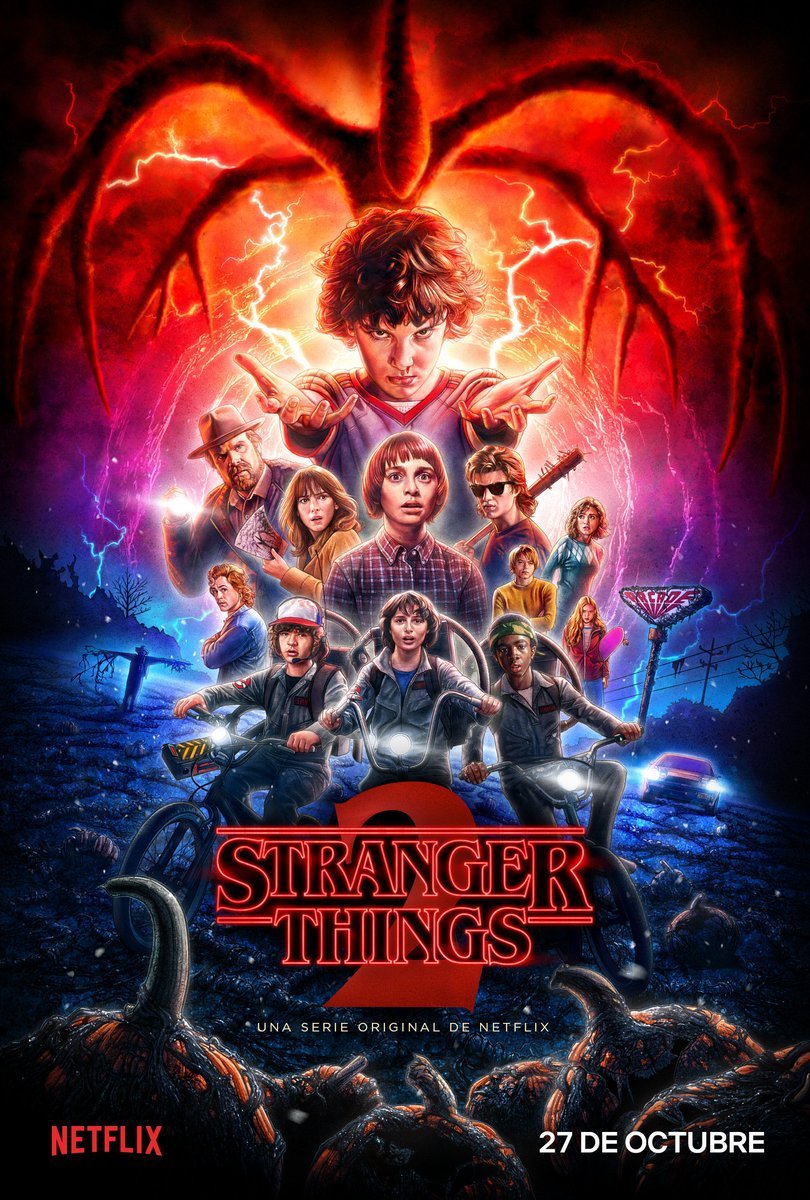 D o s d í a s. #StrangerThings2
