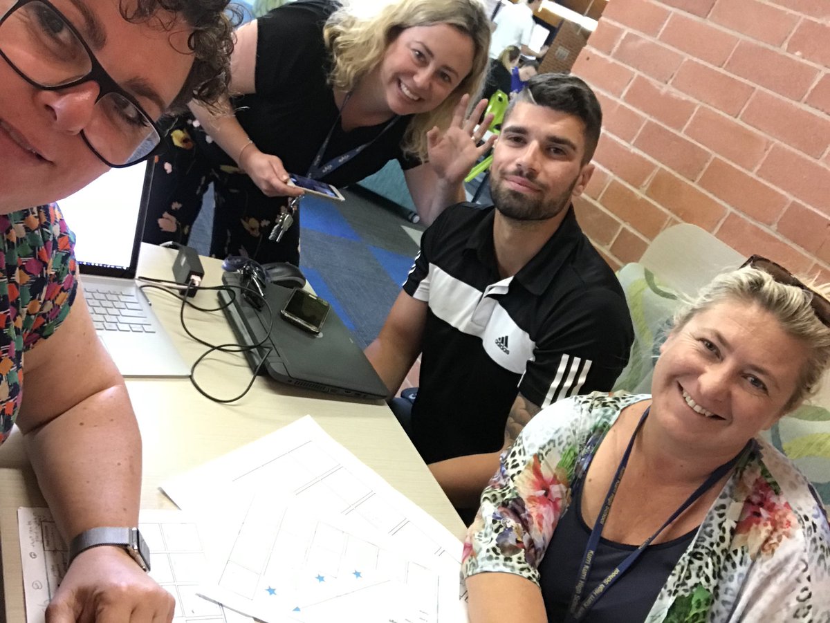 pipcleaves's tweet photo. Planning some year 8 Lifestyle projects with the PDHPE gang from @KKHSprojectNEST :) https://t.co/FOTBVzSnd2