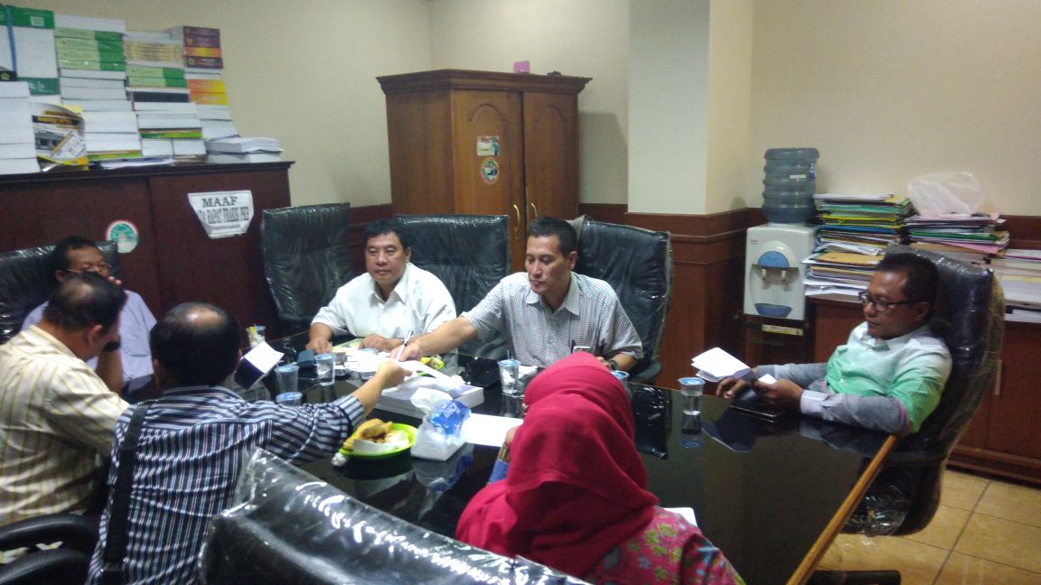 Rapat Persiapan Penyusunan Pandangan Akhir Fraksi thdp perubahan Perda No. 9 th 2016 tentang RPJMD 2016-2021.