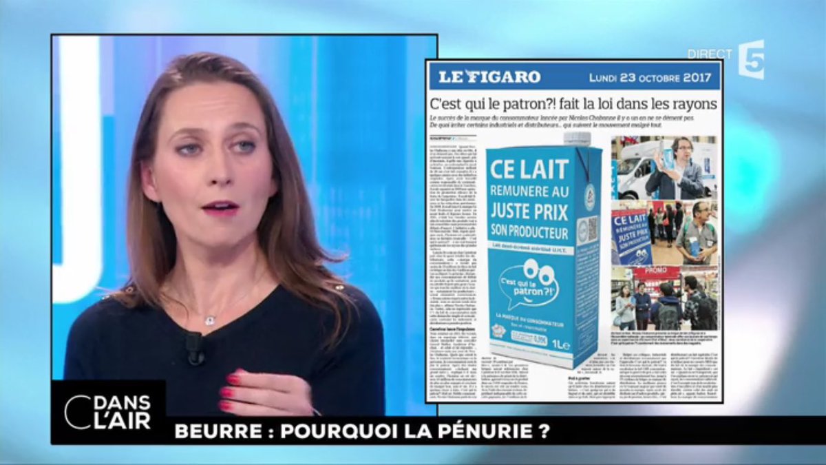C_qui_le_Patron's tweet photo. #RémunérationDesProducteurs "Il y a des solutions et ca fonctionnne vraiment très bien" @Cdanslair @France5tv #16mn https://t.co/mmyjoeRrru https://t.co/OXG72Lczxs