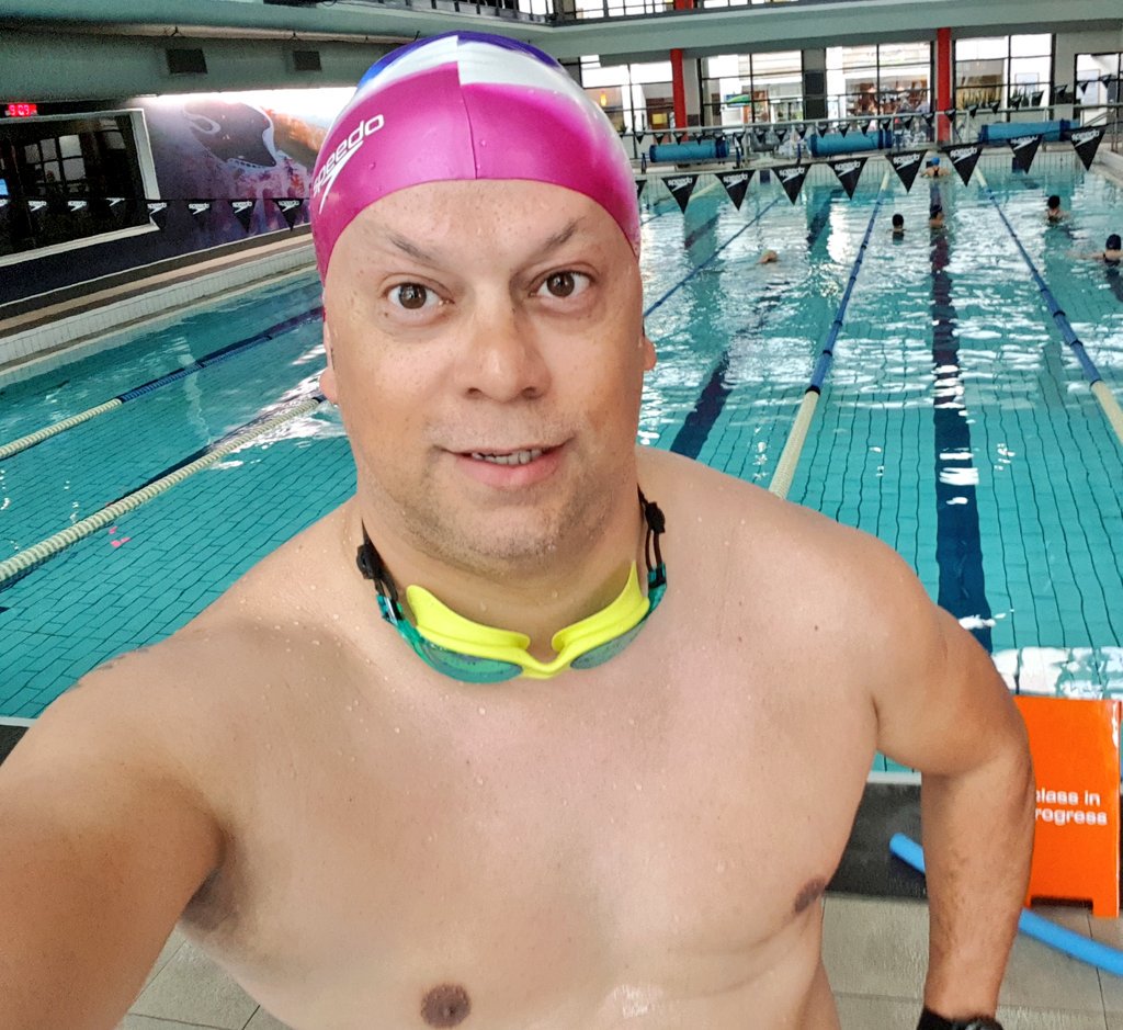 jeremyharris55's tweet photo. Great swim today at @Sportscience_sa. 3x100m plus 5x50m plus 3x100m plus 10x25m. 1100m in total. Did extra 25m cool down at the end. https://t.co/K4Hn8lznLd