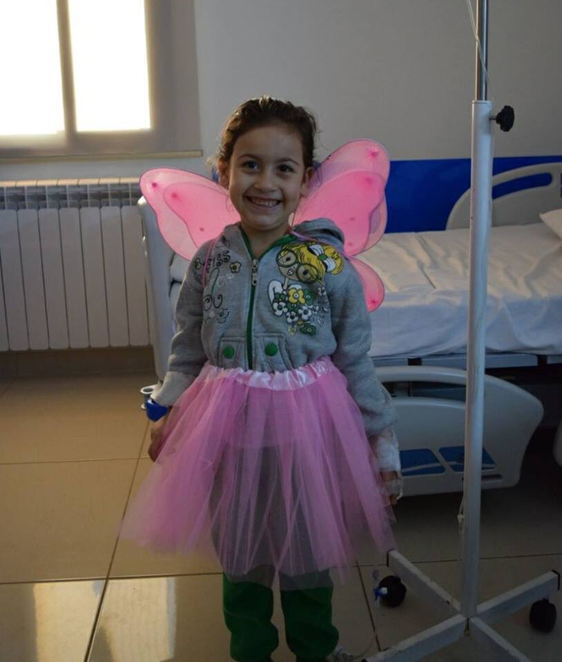 We care when we truly share.Our Pure Heart's butterfly Sidra is a6 years old CHD fighter who likes to fly with her story to reach all people