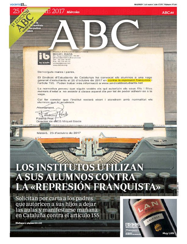 Candeliano's tweet photo. La existencia de una caja B en su partido haría caer al gobierno de cualquier país democrático. En España ni la prensa lo trae en portada. https://t.co/rti0mDNwnP