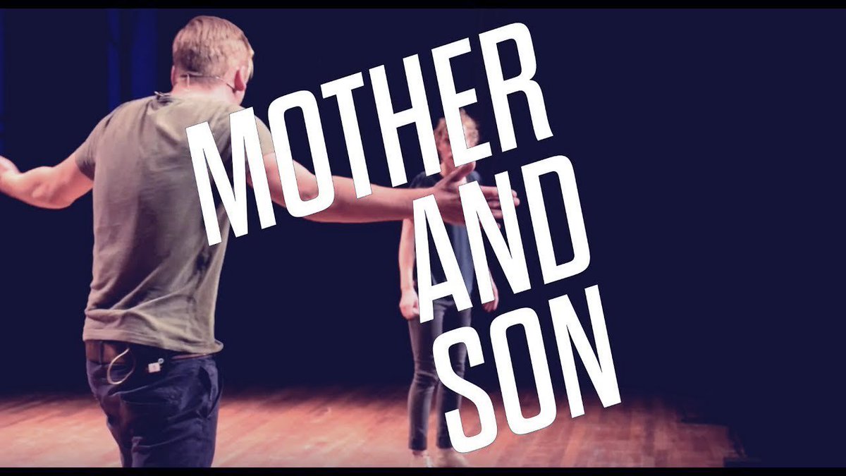 A son visits his aging mother. youtu.be/5c2t2JrQVdk #improv #comedy #esn #groningen