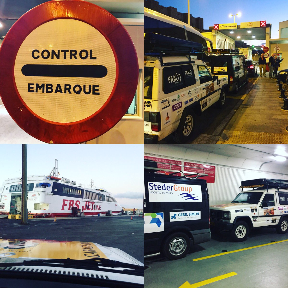 Friendsenroute's tweet photo. Gelukt we staan op de ferry naar Tanger Ville. #Marocco here we come! https://t.co/0sRmuSTu0j