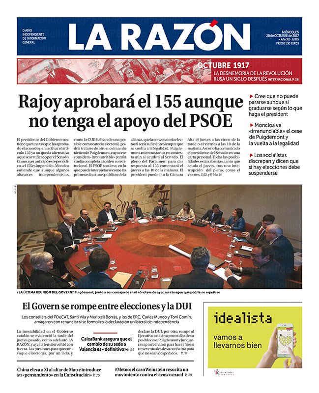 Candeliano's tweet photo. La existencia de una caja B en su partido haría caer al gobierno de cualquier país democrático. En España ni la prensa lo trae en portada. https://t.co/rti0mDNwnP