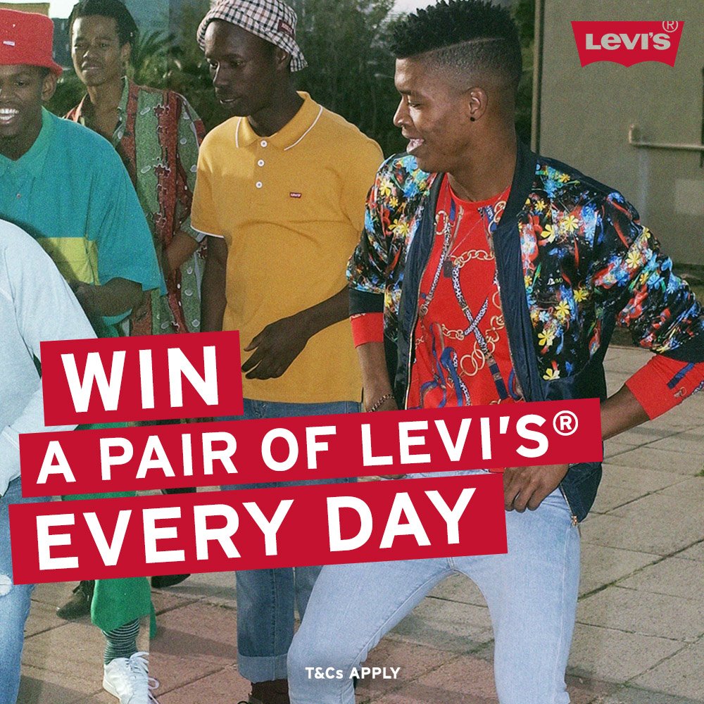 sidestep_SA's tweet photo. Let's move with @LevistraussSA by winning a pair everyday. Just a 15sec video of you dancing using #LevisCircles & #LevisMove & WIN 🕺🕺 https://t.co/LwDyaRkLqa
