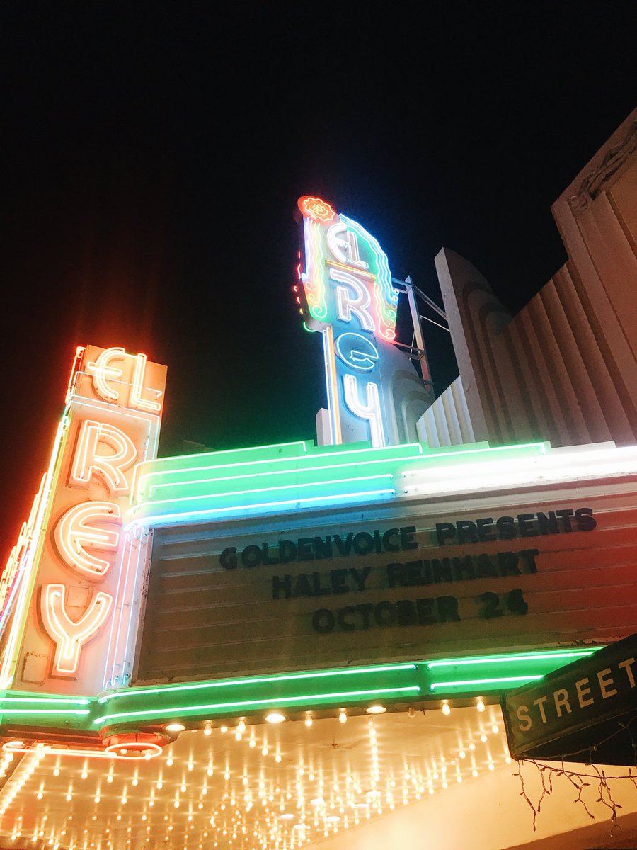 FIDM_Hannah's tweet photo. Such a fun night at the El Rey Theater listening to @HaleyReinhart perform! There are so many fun concerts all the time in LA! #FunNearFIDM https://t.co/LXnE7Yp7Vj