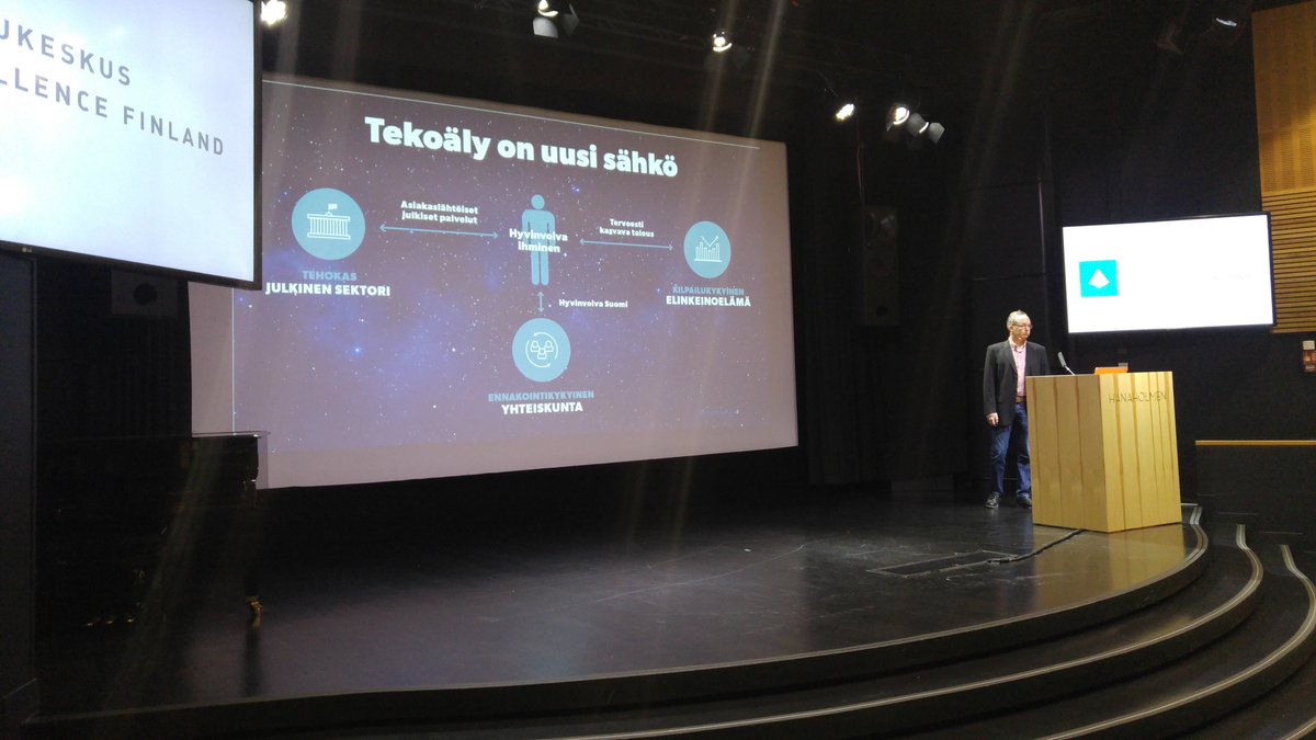 Mika Klemettinen: tekoäly on uusi sähkö #tekes #Laatukeskus