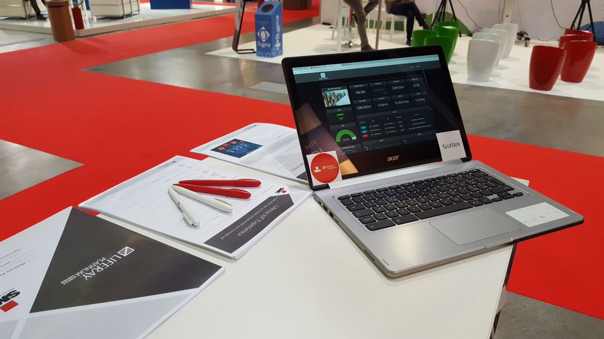 SMC_DGScompany's tweet photo. Giorno 2 a #smau con #ZoppasIndustries.Passa allo stand H33 e scopri #Liferay #IoTexperience per una facile integrazione con il mondo #IoT!🙂 https://t.co/Rd1ApnKdfi