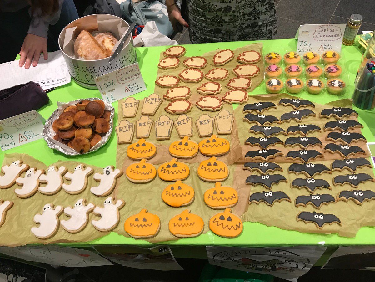 BBOWT's tweet photo. Huge thanks to @ObSociety Brookes Wildlife Society for holding a spooktacular bake sale yesterday in aid of BBOWT. Over £60 raised! https://t.co/8TOLkJ7zbU