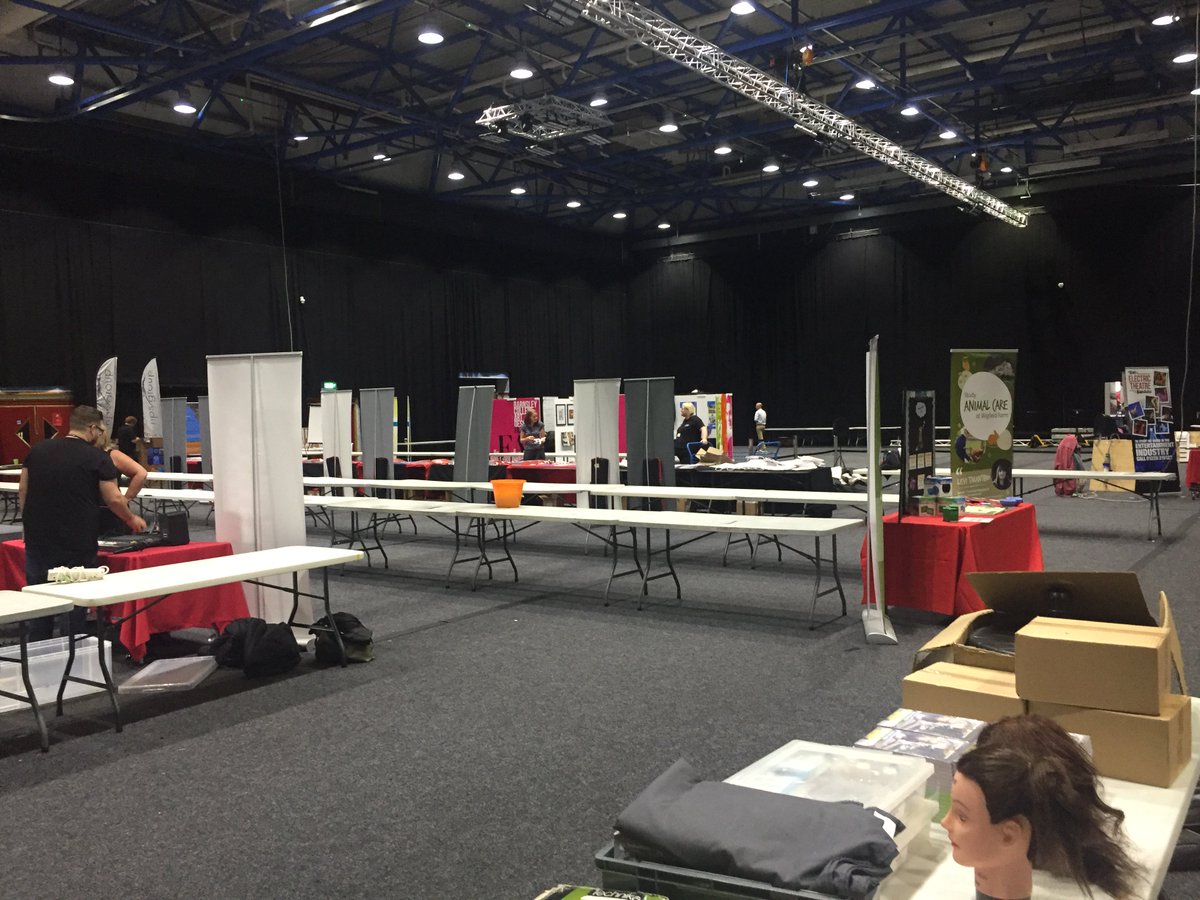 IKICbarnsley's tweet photo. Below are some pictures from the set up yesterday at Ambition Barnsley. #ikic https://t.co/x6RszOGHwO
