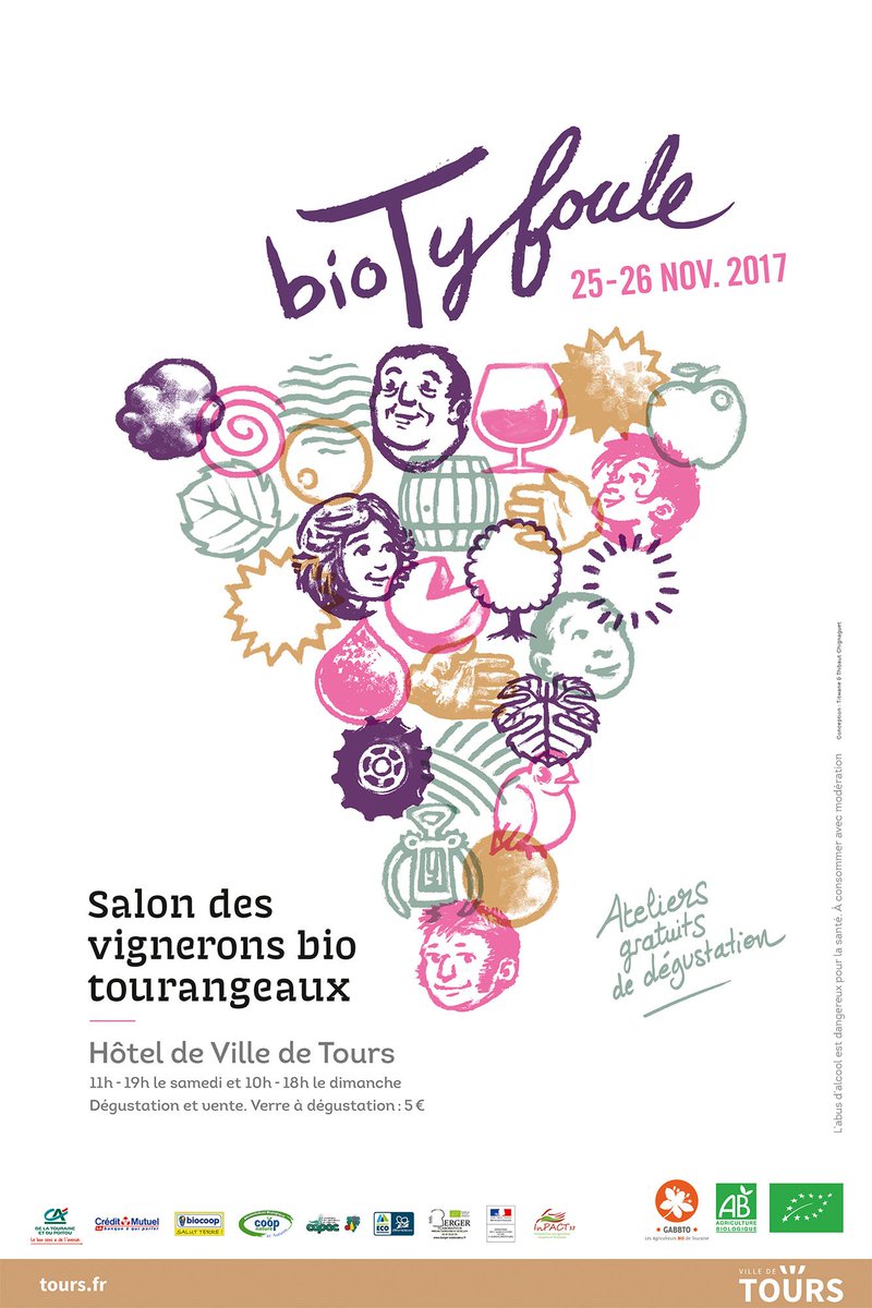 FMabileau's tweet photo. La date approche ! Pensez à bloquer votre week-end afin de nous y rejoindre ! Une belle occasion de déguster des vins bios tourangeaux ! https://t.co/wVcZAJZp3q