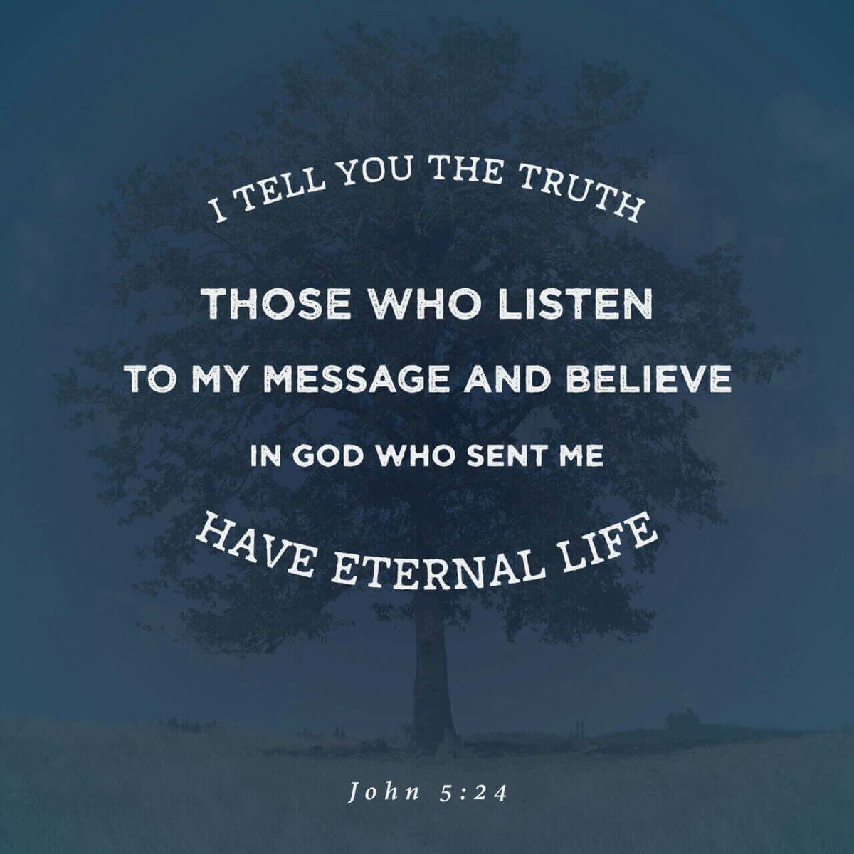 TOsawaye's tweet photo. Verily, verily, I say unto you, He that heareth my word, and believeth on him that sent me, hath everlastin…
https://t.co/IIRgXf9ZRm https://t.co/VHQSy3z569