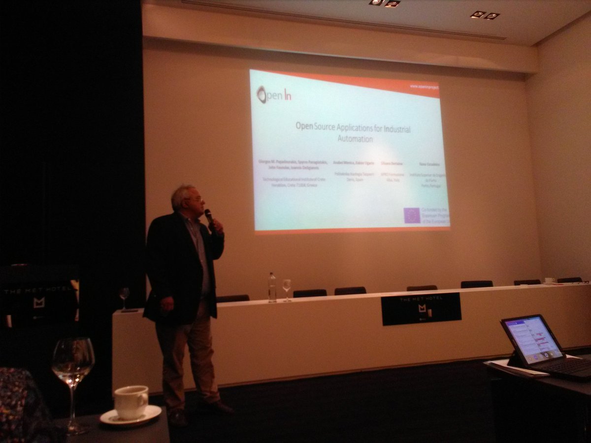 Xabier_Egibide's tweet photo. Participating in #Innotecs Conference In Thesalonniki. A great opportunity to share projects with many other european technical VET schools https://t.co/jEzVtg20Ww