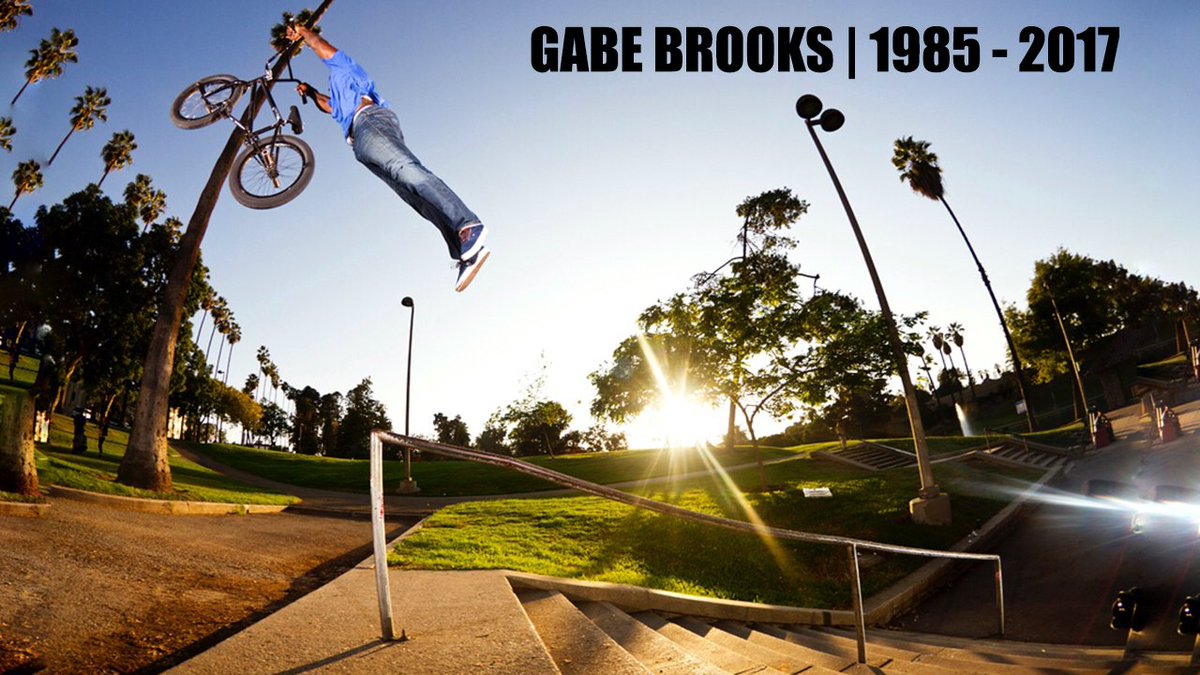 RT <a href="/RIDEBMX/">Ride BMX Magazine</a>: An homage to Gabe Brooks -  bmx.tw/tkq3k7