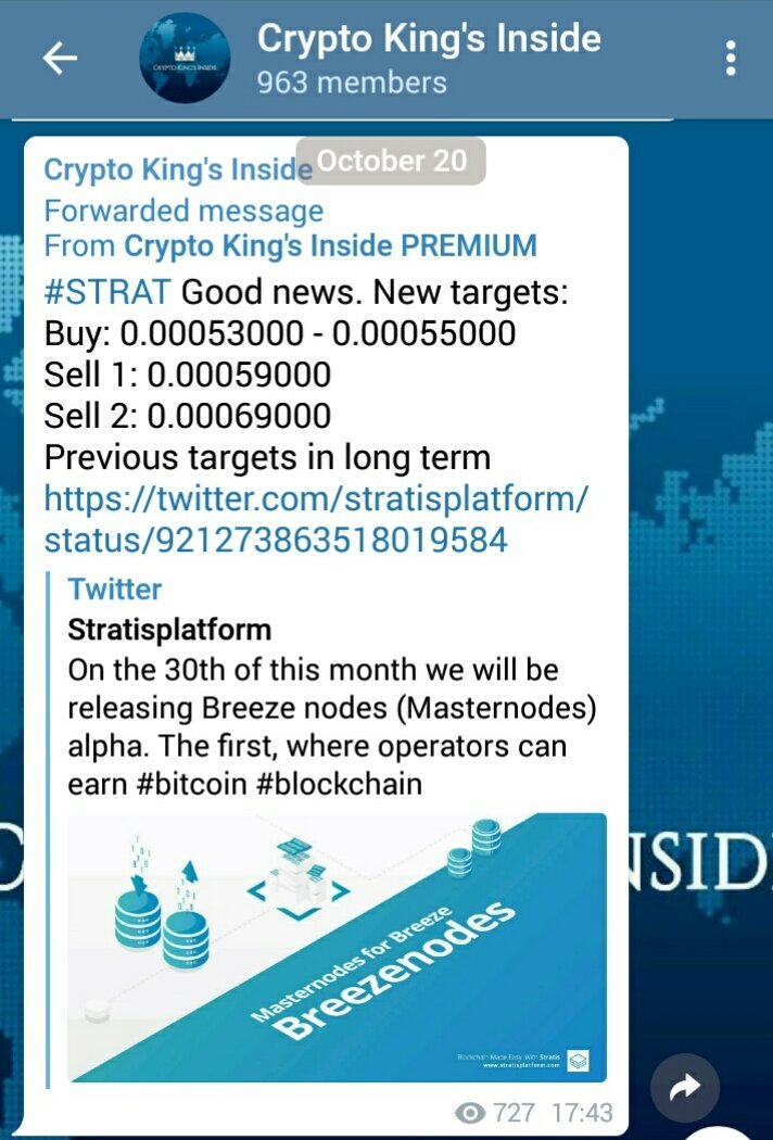 CryptoKingsTeam's tweet photo. $STRAT #Profit +30%
$NEO $KMD $DCR $FCT $ETC $BTA $VIA $GBYTE $XVG $STRAT $XMR $DCT $ANT $MONA $GAME $ZEC $ETH $BTC
https://t.co/oBk8ykwpXo https://t.co/wLJQK50IHK
