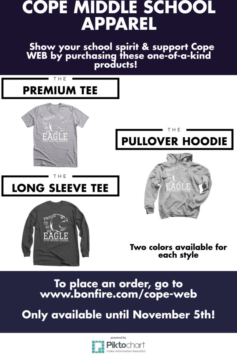 cope_web's tweet photo. Cope apparel available now! Only available until November 5th https://t.co/bAXTrjpMkP @CopePrincipal https://t.co/NFoUiun7K6
