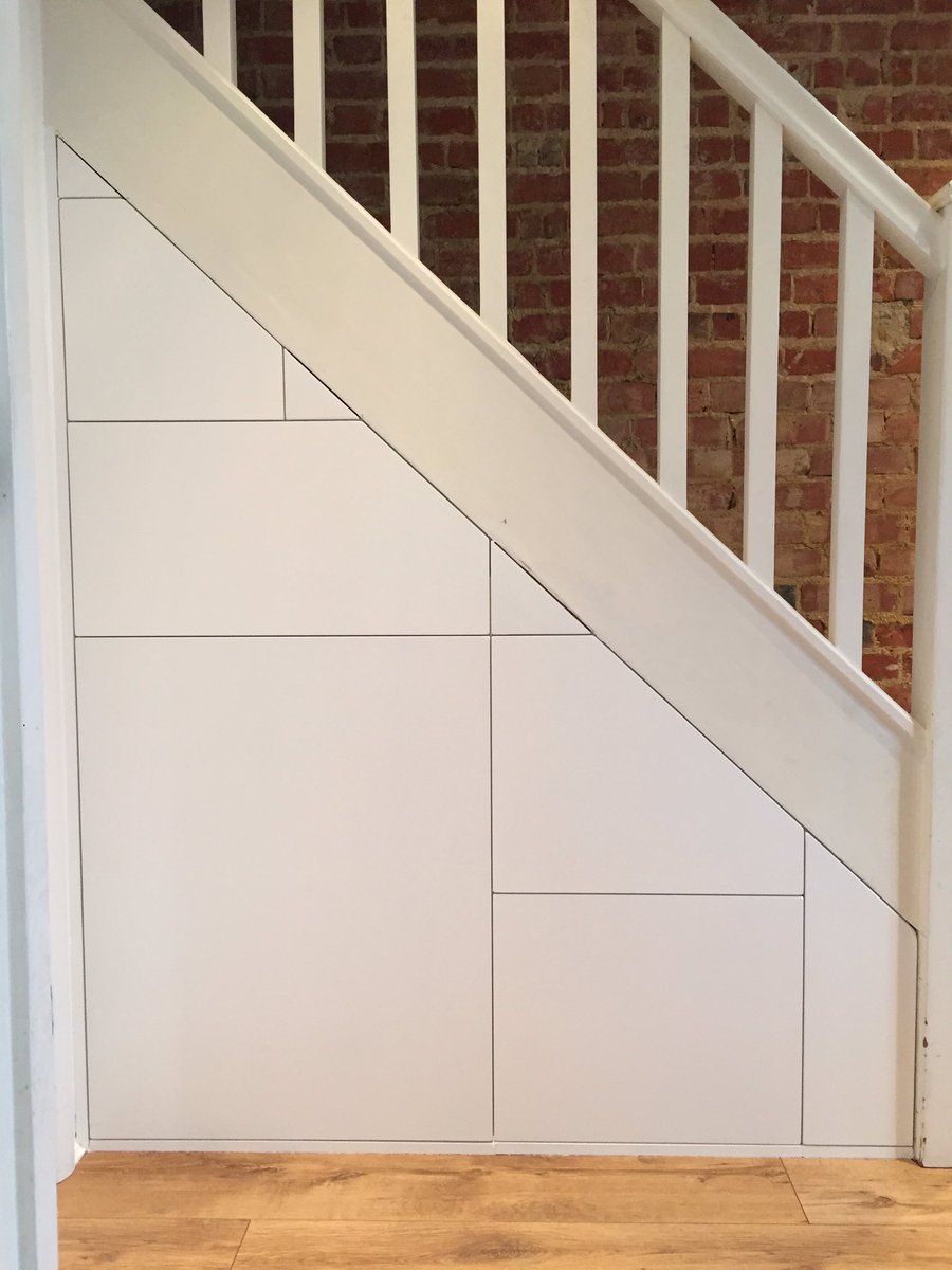 Looking for #customised #understair #storage? Let <a href="/Kiwi_carpentry/">LondonKiwiCarpentry</a> design and build something that fits just right #KiwiCarpentry #KiwiMade