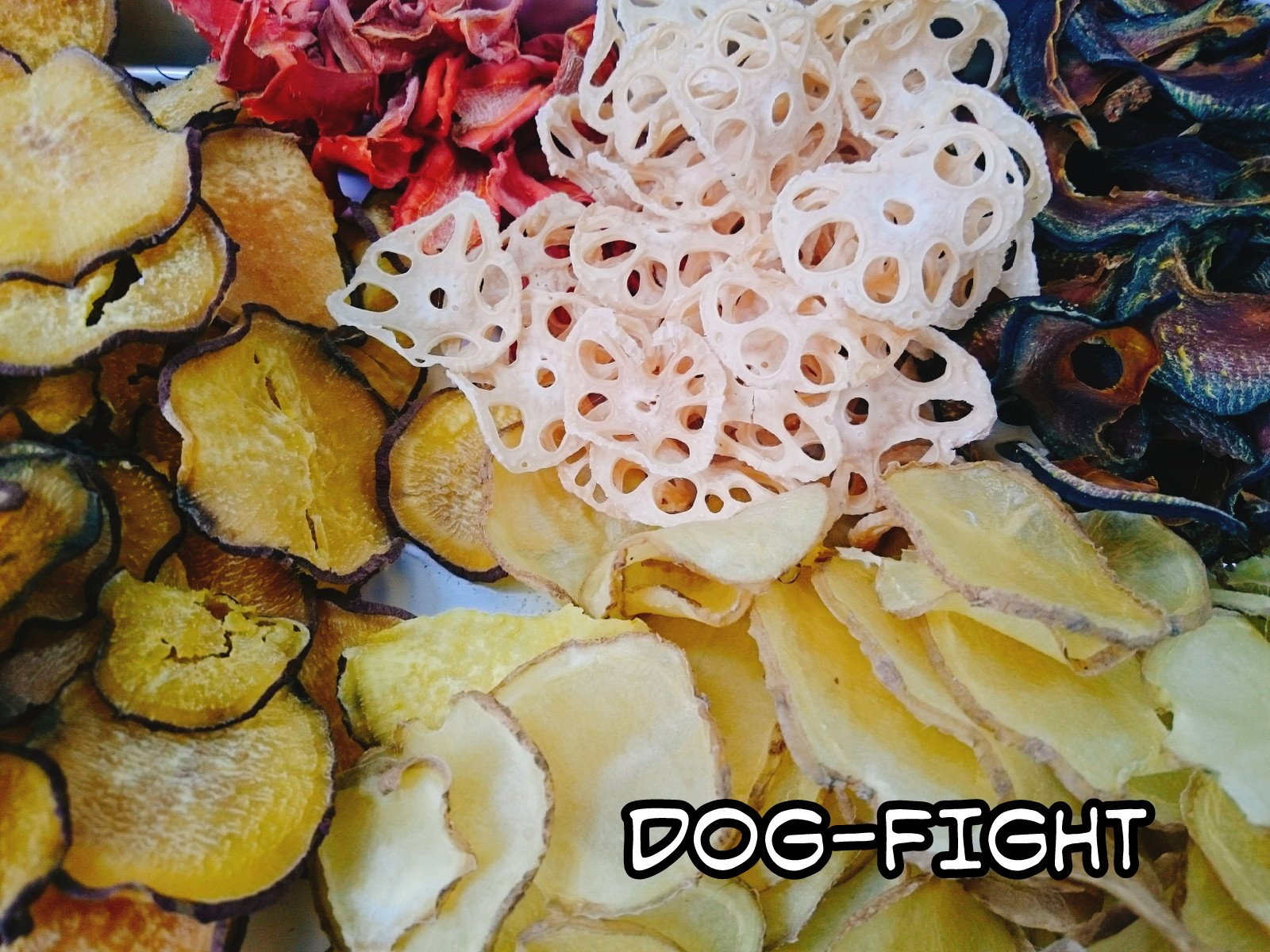 はらぺこ わんこ用野菜ちっぷすできました 実家の畑で採れたかぼちゃとじゃがいも さつまいも 人参と蓮根を使用 カロリーが気になる方が 罪悪感少なくあげられる と人気の商品です 野菜チップス 畑 手作り 無添加 犬のおやつ Dogfight